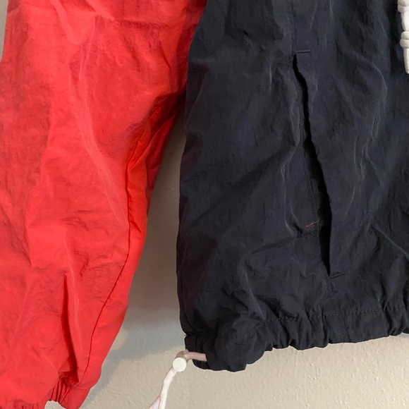 Abercrombie & Fitch Y2K Colorblock Quarter Zip Windbreaker MEDIUM - Picture 5 of 10